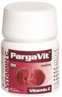 PargaVit Vitamin C malina tbl.90