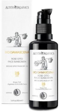 Pleťové sérum proti slunci SPF25 Bio Damascena Alteya 50 ml