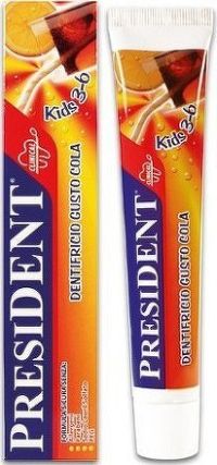 PresiDENT Zubní pasta děti 3-6let Cola přích. 50ml