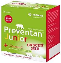 Preventan Junior ovoc.mix tbl.90 limitovaná edice
