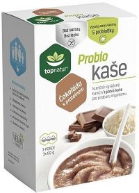 Probio kaše čokoláda s proteinem 3x60g TOPNATUR