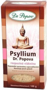 Psyllium indická rozpustná vláknina 100g Dr.Popov
