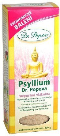 Psyllium indická rozpustná vláknina 200g Dr.Popov