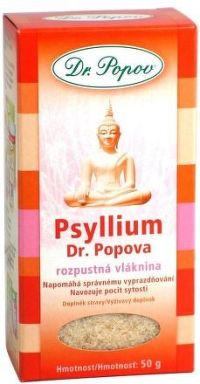 Psyllium indická rozpustná vláknina 50g Dr.Popov
