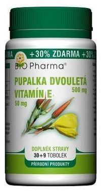 Pupalka 500mg+Vit.E 50mg 30+9 Bio-pharma