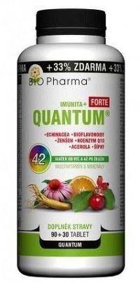 QUANTUM Imunita+ Forte 42 složek tbl.90+30 BIO-Ph.