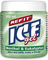 Refit Ice masážní gel s eukalyptem 500ml zelený