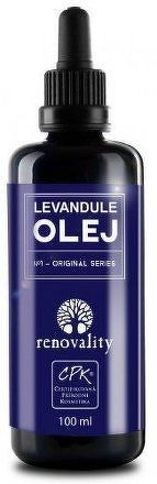 Renovality Levandulový olej lisovaný za studena 100ml