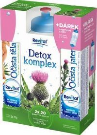 Revital Detox komplex 2 x 20 eff.tbl.+sport.lahev