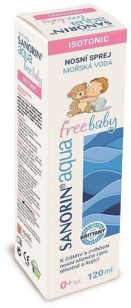 Sanorin Aqua Free Baby sprej 120 ml