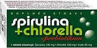 Spirulina + Chlorella + Prebiotikum tbl.90