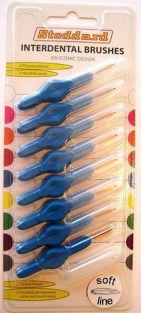 Stoddard mezizubní kartáček modrý 0.45mm 8ks ID203