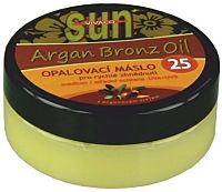 SUN opalovací máslo OF25 s arganovým olejem 200ml