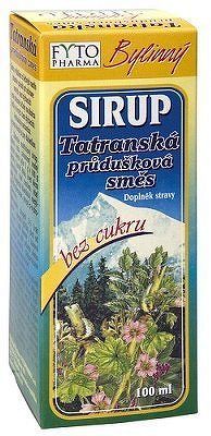 Tatranská průduš.směs Bylin.sirup bez cukru 100ml