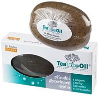 Tea Tree Oil mýdlo s lístky čajovníku austr.90g