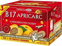 Terezia Company B17 Apricarc s meruňkovým olejem 180 kapslí