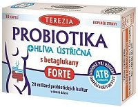 TEREZIA Probiotika+Hl.ústř.s betagluk.FORTE cps.10