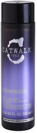 TIGI Catwalk Fashionista Violet Conditioner Kondicionér pro blond a světlé vlasy 750 ml