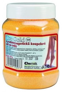 TOP GOLD Aromaterapeutická koupel.sůl na nohy 400g