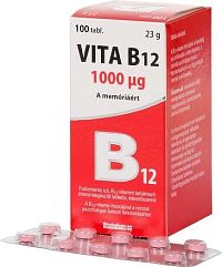 Vita B12 1000 mcg 100 tablet