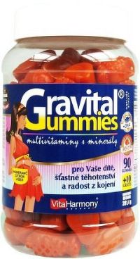 VitaHarmony Gravital Gummies 90+10 gummies zdarma