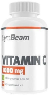 Vitamin C 1000 mg - GymBeam unflavored - 30 tab