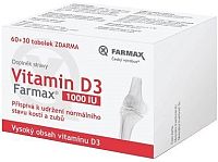Vitamin D3 tob.60+30 ZDARMA