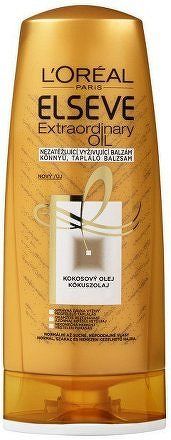 Vyživující balzám s kokosovým olejem na normální a suché, nepoddajné vlasy Elseve (Extraordinary Oil) - 400 ml
