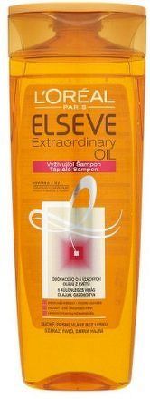 Vyživující šampon s kokosovým olejem na normální až suché, nepoddajné vlasy Elseve Extraordinary Oil - 400 ml