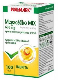 W Megacéčko Mix Vitamín C 600mg tbl.100
