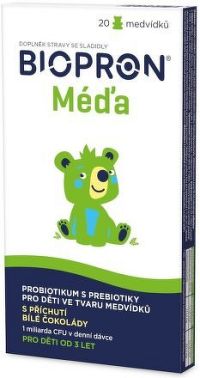 Walmark Biopron MÉĎA 20ks probiotických medvídků