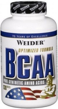 Weider, All Free Form BCAA, 130 tablet