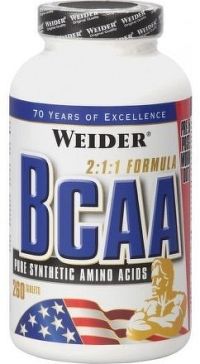 Weider, All Free Form BCAA, 260 tablet