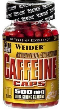 Weider Caffeine caps 110 kapslí