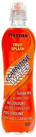 Weider L-Carnitine Water, 500 ml, Fruit Splash