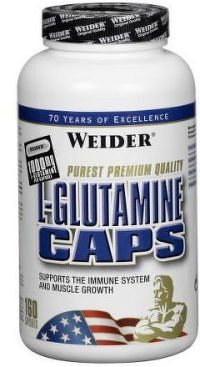 Weider, L-Glutamine Caps, 160 kps