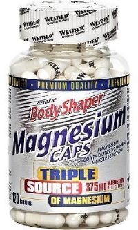 Weider, Magnesium Caps, 120 kapslí