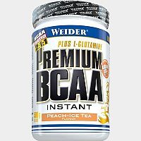 Weider, Premium BCAA, 500 g, Broskev-ledový čaj