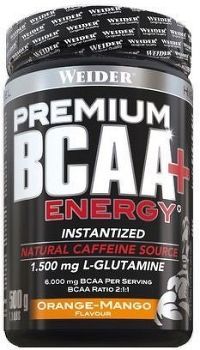 Weider Premium BCAA + Energy Instantized, 500 g, Pomeranč-mango