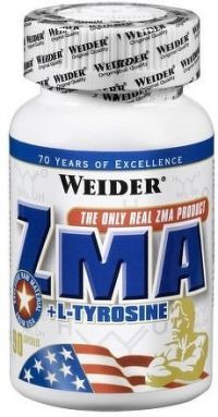 Weider, ZMA + Tyrosine, 90 kapslí