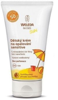 WELEDA Dětský krém na opalování SPF50 sensit.50ml