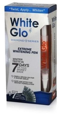 White Glo Diamond Series, bělící pero + 7 bělících pásků