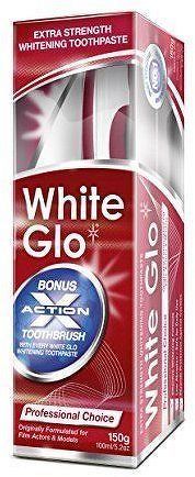 White Glo zubní pasta profesionál 150g + kartáček a mezizubní kartáček ZDARMA