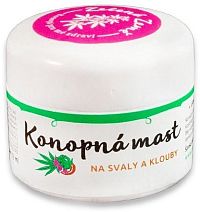 Zelená Země Konopná mast na svaly a klouby, 12 ml