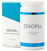 Zeropill pro podporu odvodnění organismu, 20 denní kúra, 80 kapslí