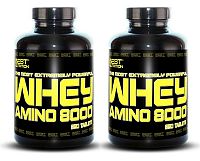 1 + 1 Zdarma: Amino Whey 8000 od Best Nutrition 250 tbl. + 250 tbl.