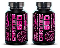 1 + 1 Zdarma: Carnitine 650 od Best Nutrition 120 kaps. +  120 kaps.