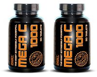 1 + 1 Zdarma: Mega C 1000 od Best Nutrition 90 tbl. + 90 tbl.