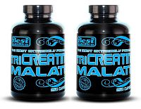 1 + 1 Zdarma: TriCreatin Malate od Best Nutrition 250 kaps. + 250 kaps.