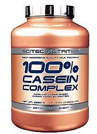 100% Casein Complex - Scitec 2350 g Belgian Chocolate